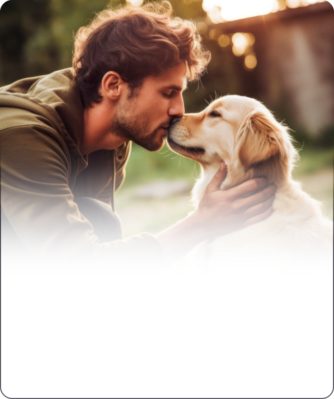 애완동물 애정 AI 키스